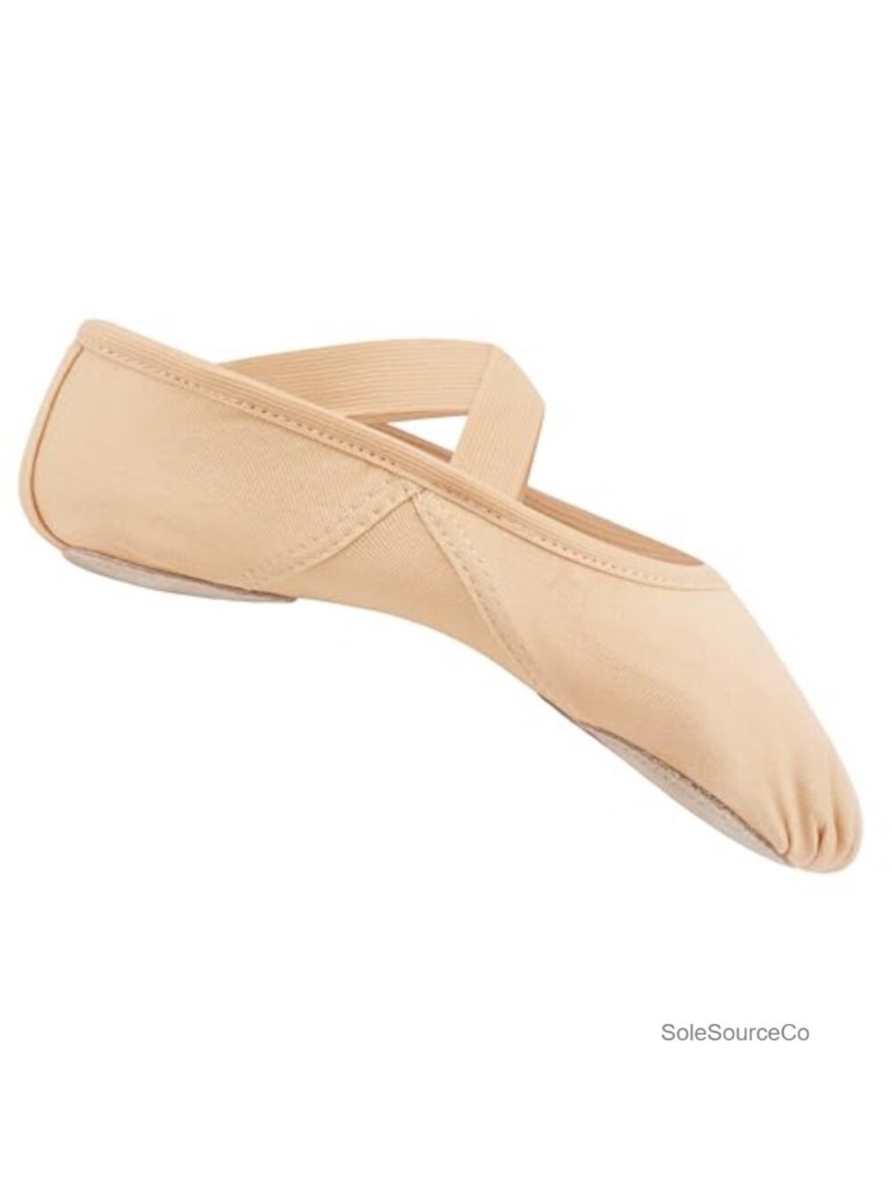 Ballet Dance Slippers Stretch Canvas Split Suede Sole